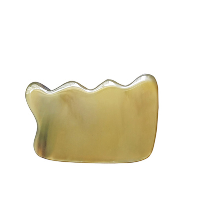 白水全身通用颈部天然按摩牛角板