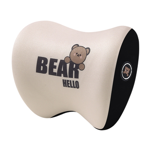 高档汽车头枕护颈枕一对女生车内座椅靠垫可爱车载靠枕腰靠车用