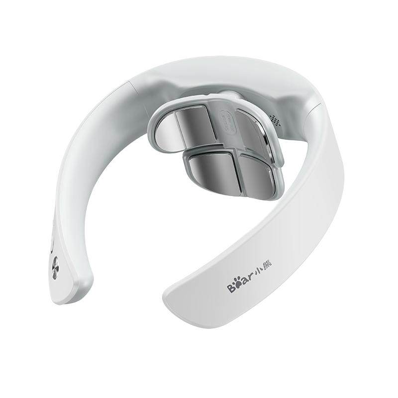 小熊按摩器颈椎按摩仪热敷颈部脖子肩颈按摩脉冲护颈仪生日礼物