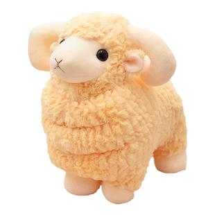 草泥羊公仔小绵羊山羊小羊驼毛绒玩具布娃娃玩偶抱枕生日礼物女友