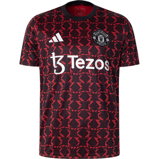 Adidas/阿迪达斯正品26夏曼联男士吸湿足球训练运动短袖IT1996