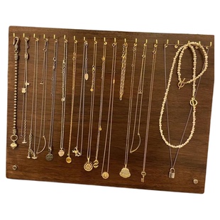 珠宝项链展示架立式首饰耳环板陈列收纳大容量饰品架子摆摊道具