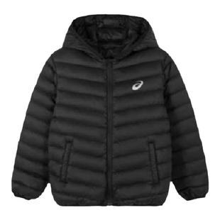亚瑟士儿童排骨羽绒服童装新款冬装男童黑色短款轻薄女童三防外套