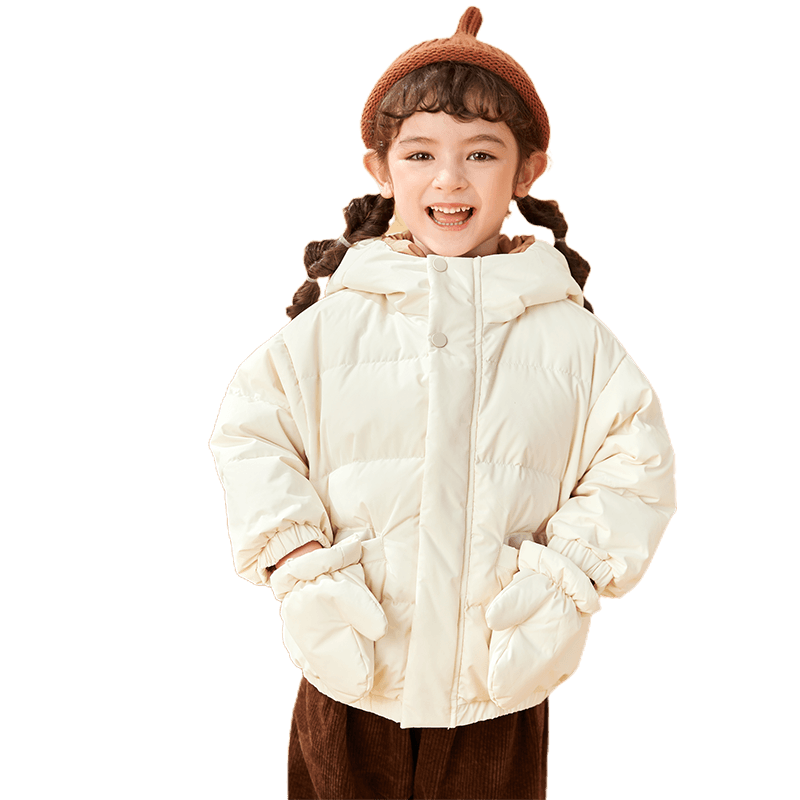 巴拉巴拉短款加厚男童女童羽绒服