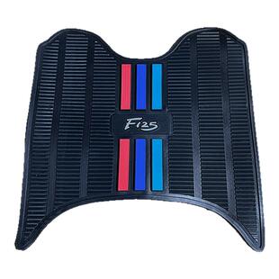 适用五羊本田F125脚垫橡胶垫脚垫脚踏板垫复古踏板车NWF125改装件