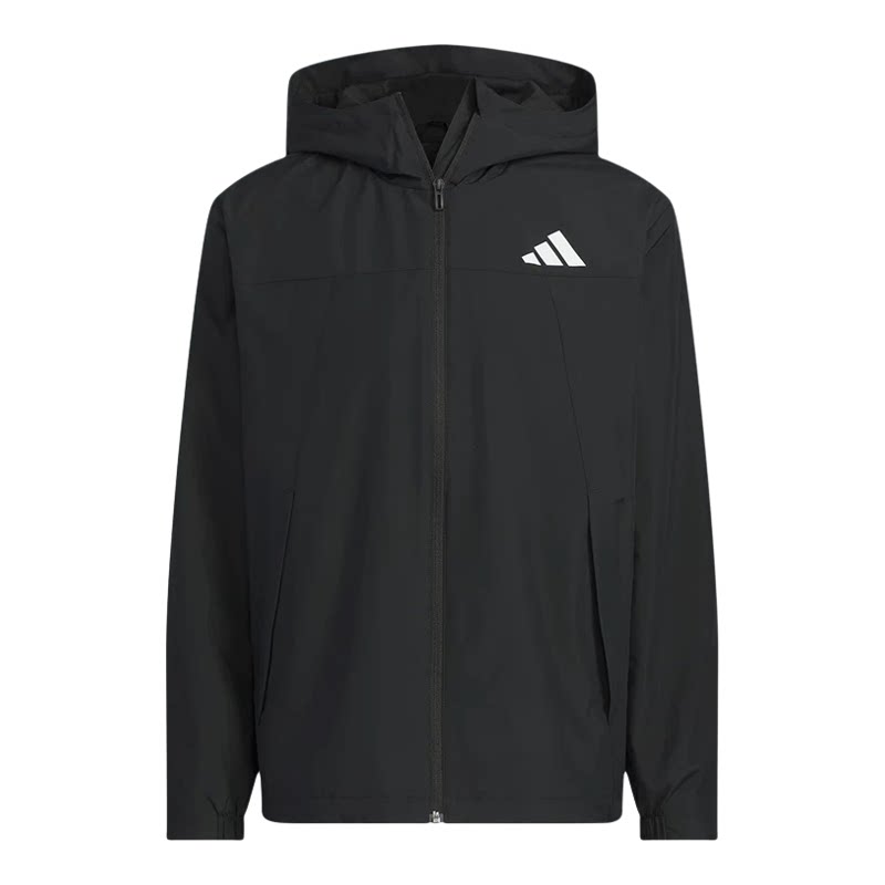Adidas阿迪达斯外套男女秋季正品新款运动速干休闲夹克外套KA9309
