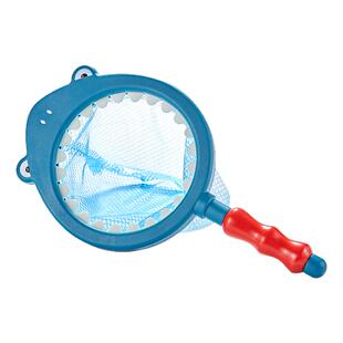 宝宝洗澡玩具婴儿戏水鲨鱼网捞可啃咬儿童浴室游泳沐浴玩水男女孩