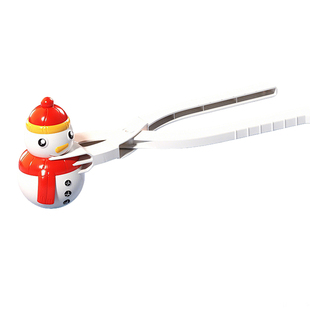 雪球夹子儿童玩雪工具神器小鸭子下雪装备模具雪地打雪仗雪人玩具