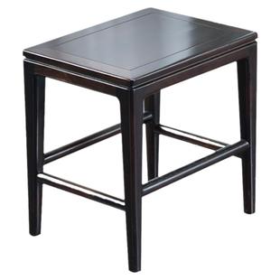 朴房实木凳子新中式四方凳茶桌配件阳台茶几边凳刚果花梨木沙比利