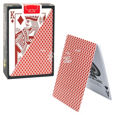 塑料扑克牌金艺PVC防水双面磨砂