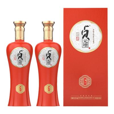 丛台酒38.8度贞元增（红）2瓶