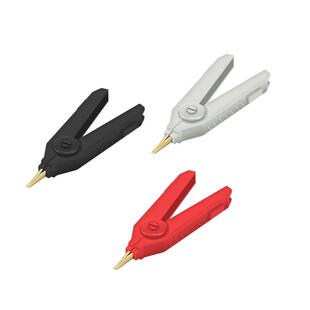 镀金线夹子 鳄鱼夹黄铜电夹子大号鳄鱼夹导线测试夹电线夹开尔文