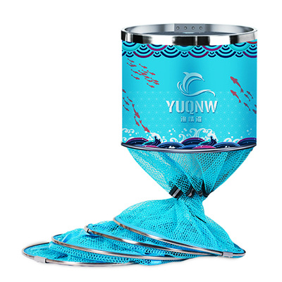 渔情湾不锈钢圈鱼护送防水手提包