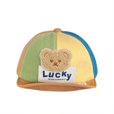 婴儿春秋遮阳软檐鸭舌帽