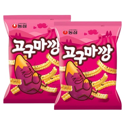 韩国进口农心地瓜条83g