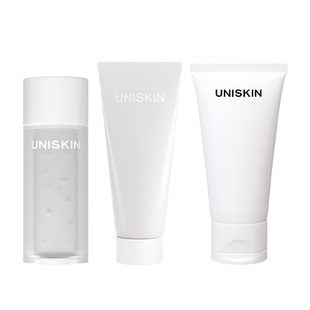 【官方正品】优时颜UNISKIN洁面乳面霜眼霜清洁保湿组合
