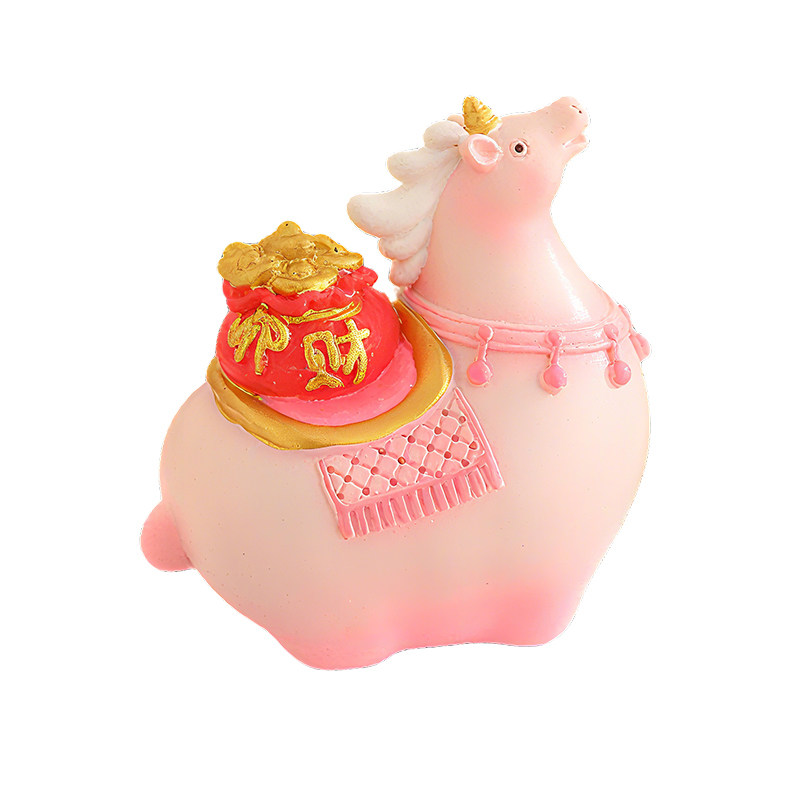 马上有钱花小摆件桌面装饰品