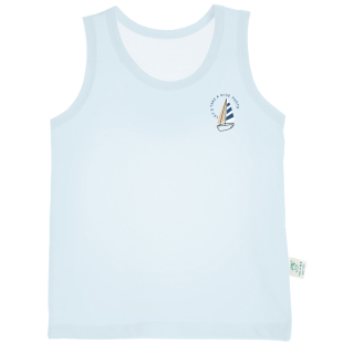 小青龙儿童夏季背心透气纯棉薄款男童女童宝宝跨栏小背心无袖睡衣