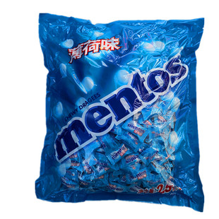 曼妥思薄荷糖500g一斤充气糖果夹心薄荷糖酒店4S前台餐饮店休闲糖