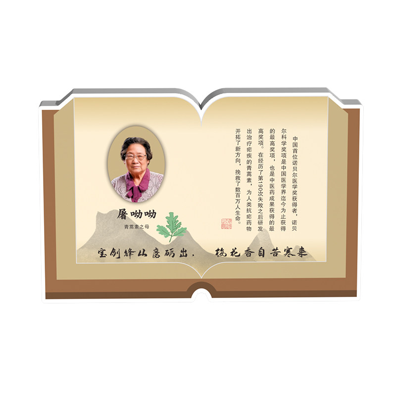 教室黑板场景布置班级墙面名人简介装饰图书馆激励志标语录贴挂画