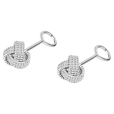 纯银个性小巧耳钉女睡觉免摘