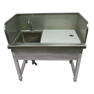 杀鱼台不锈钢杀鱼池超市海鲜市场鸡鸭鹅宰杀台定制杀鱼台工作台