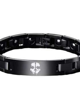 黑色防辐射抗疲劳磁石手环