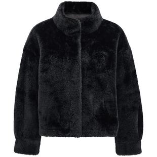 马天奴女装冬款金貂绒仿貂毛环保皮草外套小个子短款立领保暖轻奢