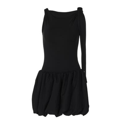 无袖飘带连体衣+花苞裙两件套