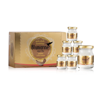 12瓶75ml泰国4%blumarine雨巢木糖醇即食燕窝送孕妇长辈官方正品