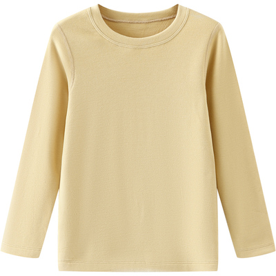 euv儿童德绒打底衫秋冬保暖T恤