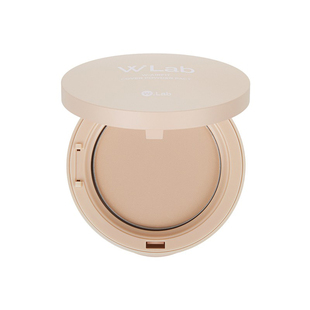 W.Lab粉饼干湿两用防水防汗控油遮瑕柔雾无痕持久定妆提亮肤色