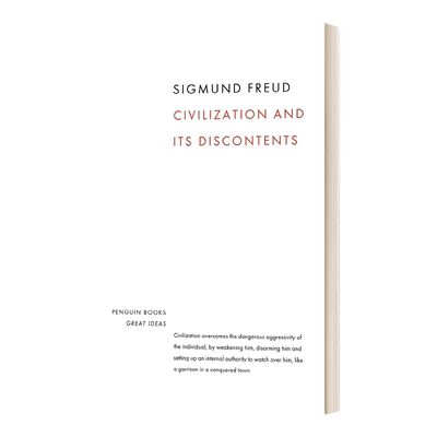 英文原版 Civilization and its Discontents 文明与缺陷 弗洛伊德 英文版 进口英语原版书籍