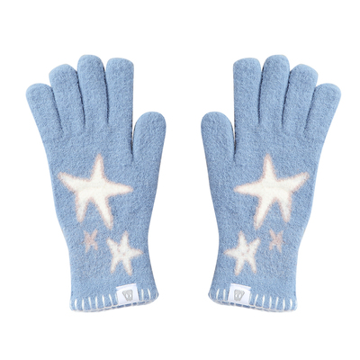 薛之谦dsp手缝包边漏指分指手套