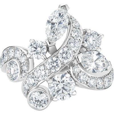 debeers戴比尔斯白金钻戒