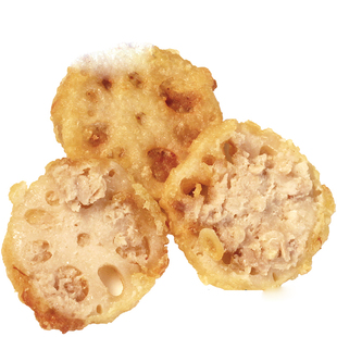 现做现卖新鲜猪肉藕夹子/藕带/藕片/藕夹肉真空包装500克一份