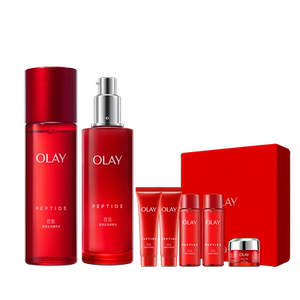olay官方旗舰店OLAY玉兰油大红瓶水乳抗老提拉紧致面部护肤品套装爽肤水保湿滋润