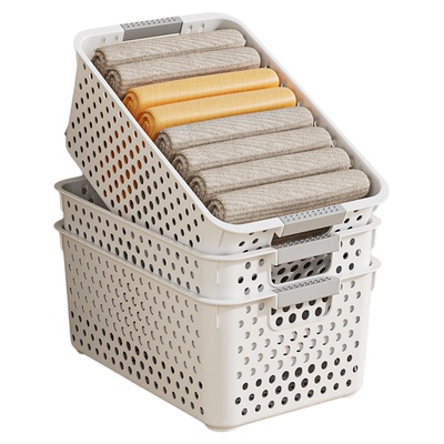 【拍1发6】发6个加深日式收纳筐