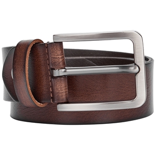 热风男士皮带2025年秋季新款擦色原皮针扣皮带百搭裤装腰带礼物
