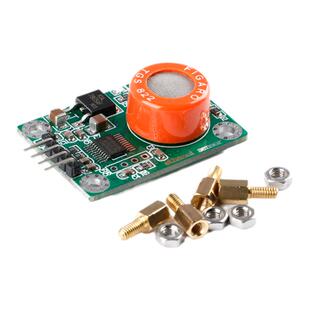 TGS822酒精检测传感器 乙醇类气体检测模块 报警门限 串口输出