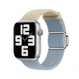 适用vivowatchgt2表带GT编织尼龙磁吸回环vivo智能2手表iQOO WATCH GT快拆石撞色编织透气男女生替换带