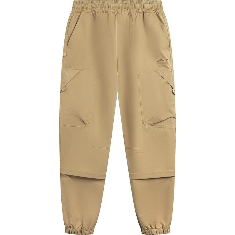 肖战同款李宁工装裤日进斗金系列2026新款男女同款裤子休闲运动裤