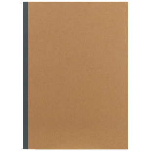 道林笔记本无线装订软抄本胶装加厚80克点线横100张复古简约牛面皮学生考研本子定制logo商务会议记录记事本