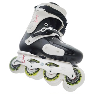 校园轮滑社专用溜冰鞋小米花式高档高校俱乐部直排旱冰轮滑平滑鞋