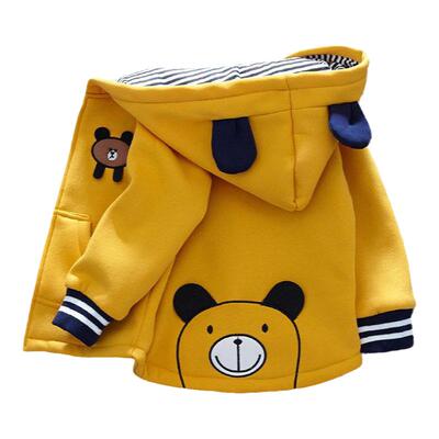 男宝宝冬季棉衣小童加绒外套