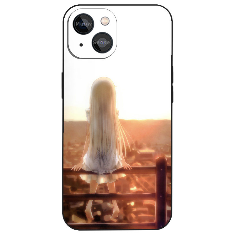 唯美黄昏未闻花名手机壳小众适用iPhone16液态硅胶14全包防摔13苹果15ProMax华为VIVO小米OPPO动漫周边二次元