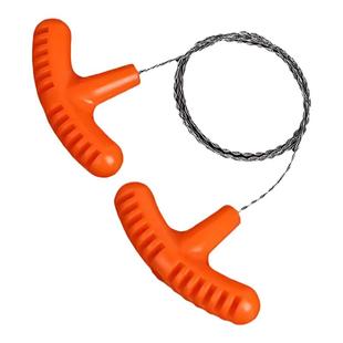 手拉钢丝锯绳锯手工锯条超细线锯户外救生锯锯木迷你口袋锯钢丝绳