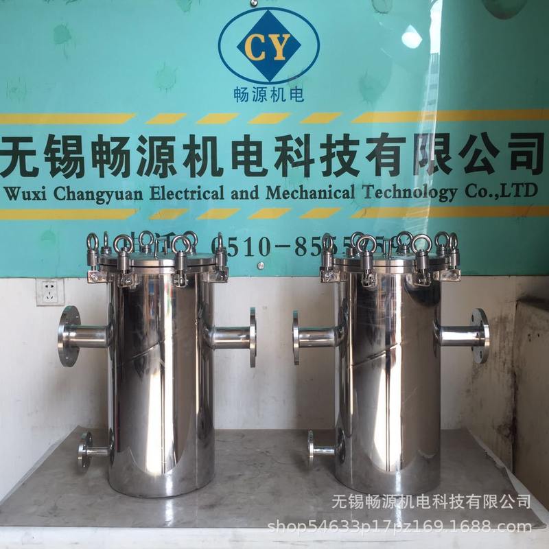 不锈钢篮式过滤器 直通提篮式除污器 管道滤污器 毛发收集器