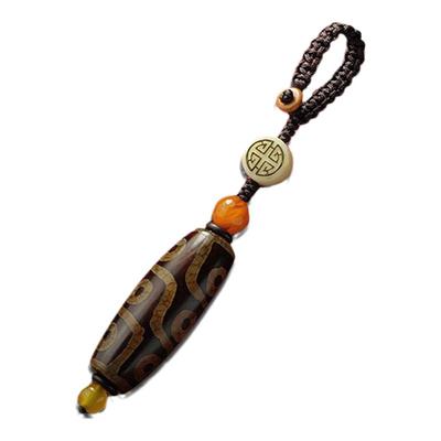 手工编织西藏九眼天珠包包创意