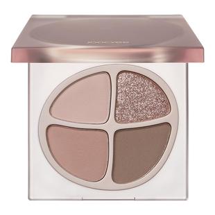 JOOCYEE酵色四色眼影爆闪珠光蜜粉化妆新手一盒四色哑光高光原生